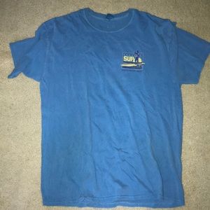 Sup blue t shirt